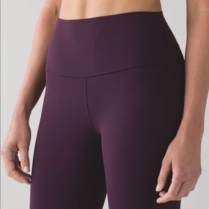 Lululemon Dark Cherry Align Leggings